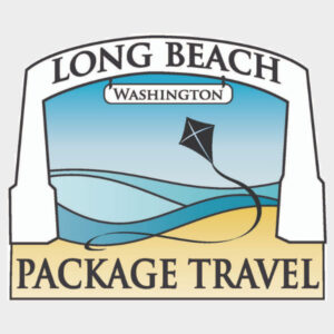 Long Beach Washington Package Travel Logo - Portfolio - Brighter Side Marketing